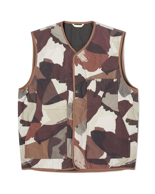 Norse Projects Peter Camo Nylon Insulated Vest END. Clothing