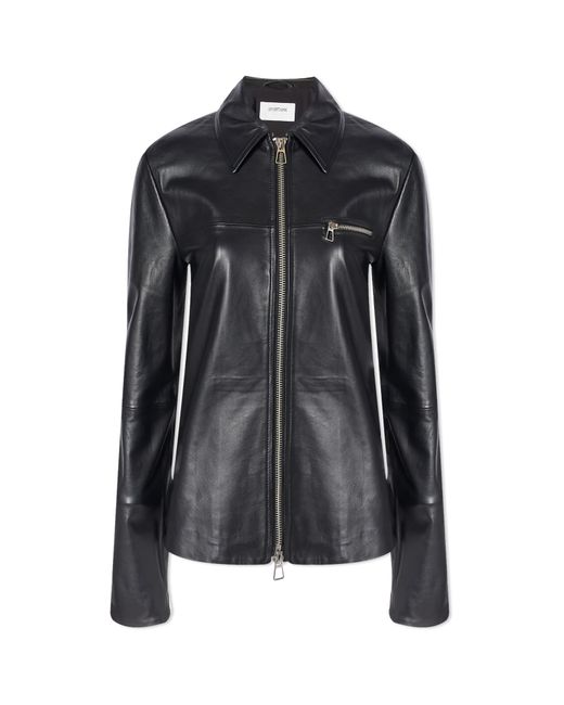 Sportmax Gel Leather Jacket END. Clothing