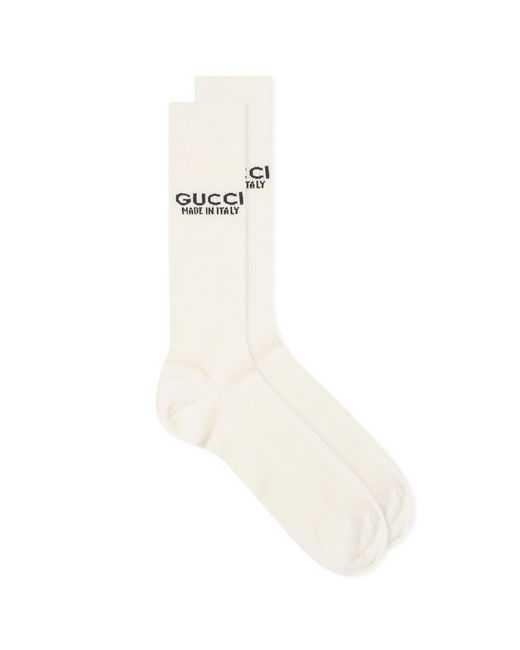 Gucci Logo Socks END. Clothing