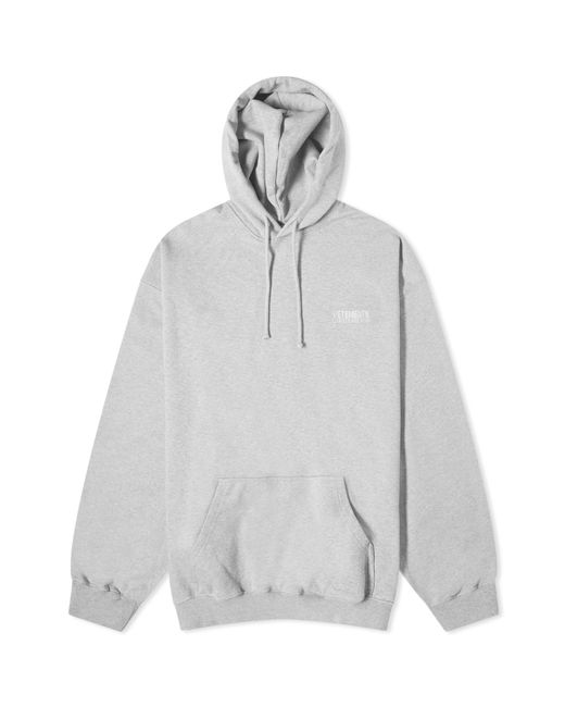 Vetements Embroidered Logo Hoodie END. Clothing