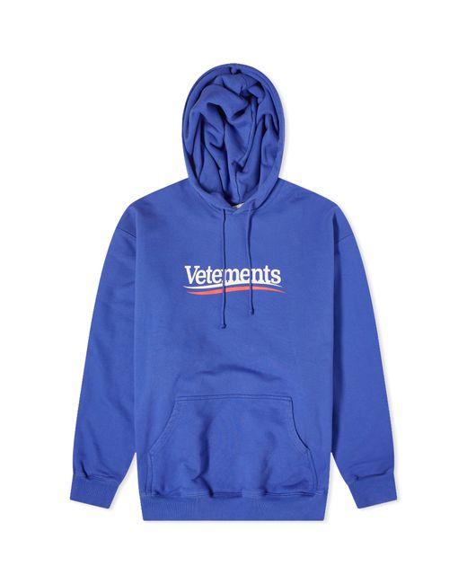 Vetements Campaign Logo Hoodie Large END. Clothing
