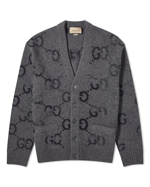 Gucci Jumbo GG Knit Cardigan Small END. Clothing