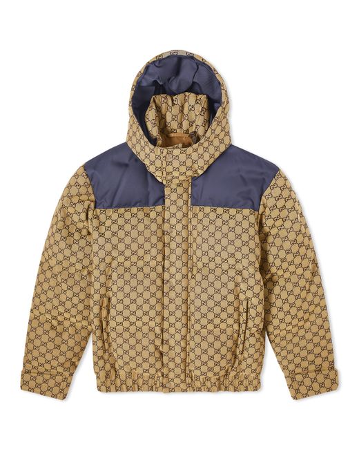 Gucci Guuci GG Panel Down Jacket END. Clothing
