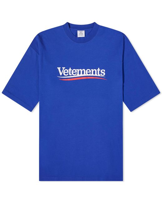 Vetements Campaign Logo T-Shirt END. Clothing
