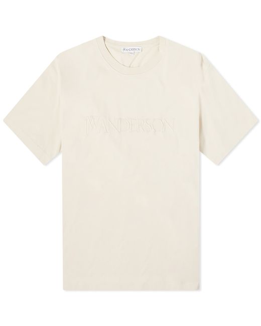 J.W.Anderson Logo Embroidery T-Shirt Large END. Clothing