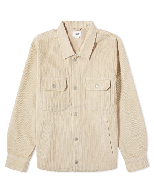 Obey Benny Cord Shirt Jacket END. Clothing