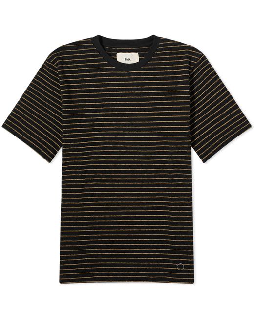Folk Textured Stripe T-Shirt END. Clothing