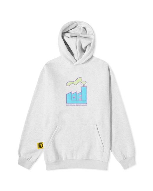 Lo-Fi Plume Applique Hoodie END. Clothing