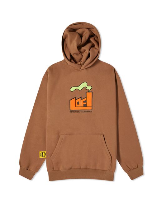 Lo-Fi Plume Applique Hoodie END. Clothing