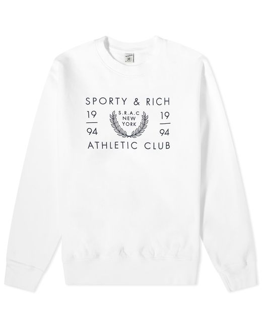 Sporty & Rich SRAC Crew Sweat Large END. Clothing