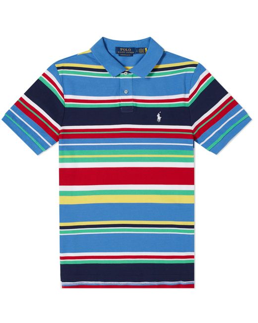 Polo Ralph Lauren Multi Stripe Polo Shirt END. Clothing