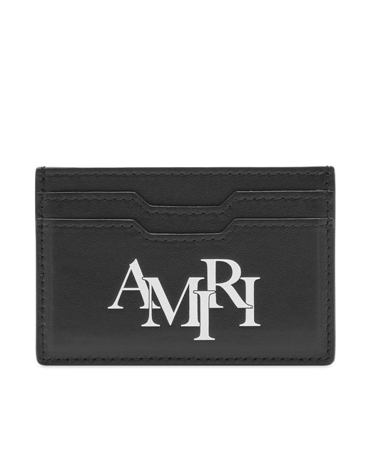 Amiri Staggered Logo Cardholder END. Clothing