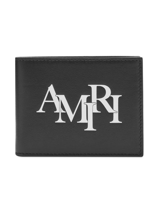 Amiri Staggered Logo Bifold Wallet END. Clothing