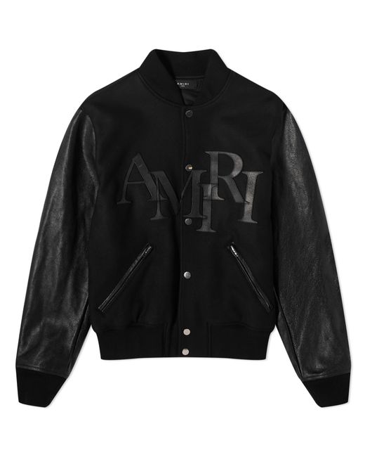Amiri Staggered Logo Varsity Jacket Small END. Clothing