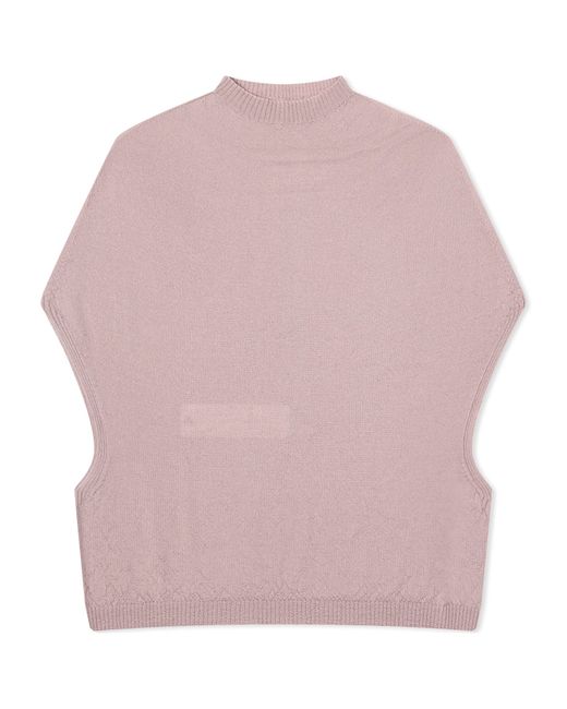 Rick Owens Cropped Crater Knit Top END. Clothing