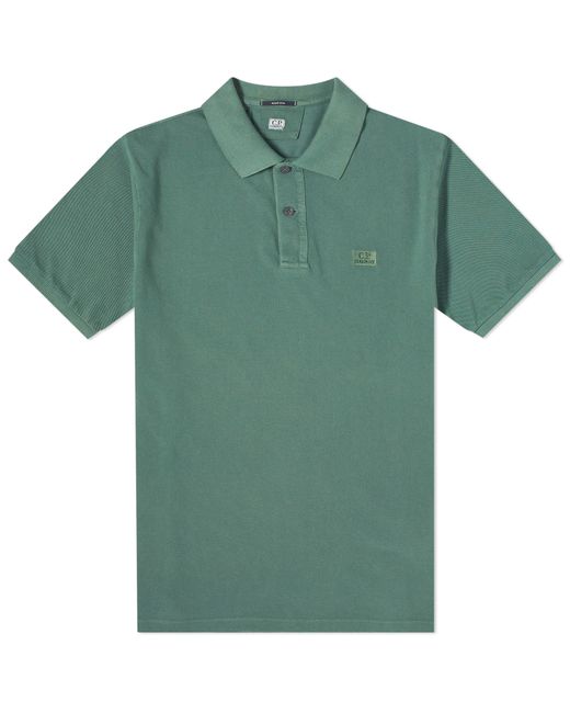 CP Company 24/1 Piquet Resist Dyed Polo Shirt END. Clothing
