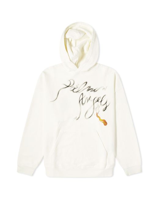 Palm Angels Match Logo Popover Hoody END. Clothing