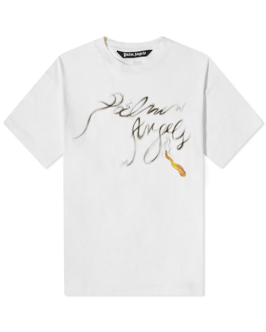 Palm Angels Match Logo T-Shirt END. Clothing