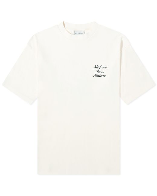 Drôle De Monsieur Script Logo T-Shirt END. Clothing