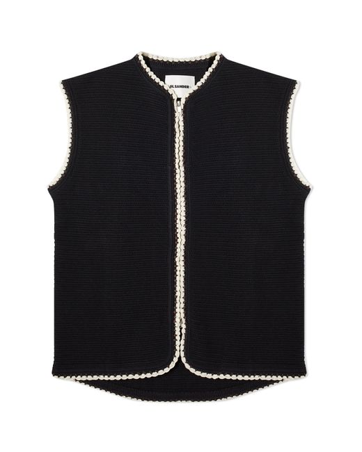 Jil Sander Plus Recycled Knit Vest Small END. Clothing