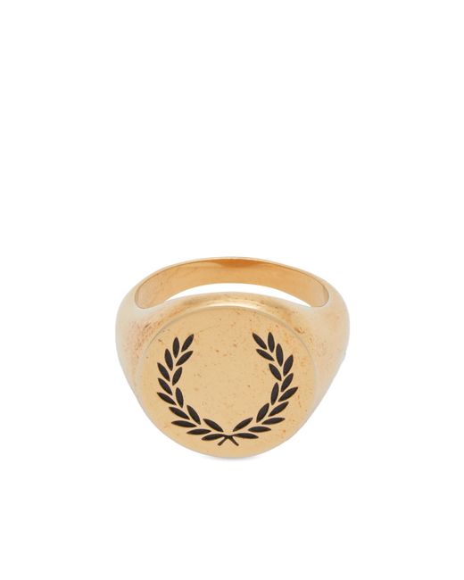 Fred Perry Laurel Wreath Signet Ring Large END. Clothing