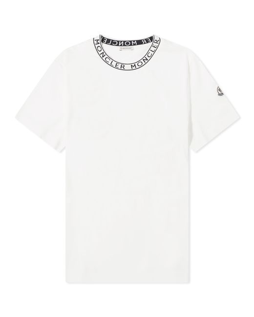 Moncler Collar Logo T-Shirt END. Clothing