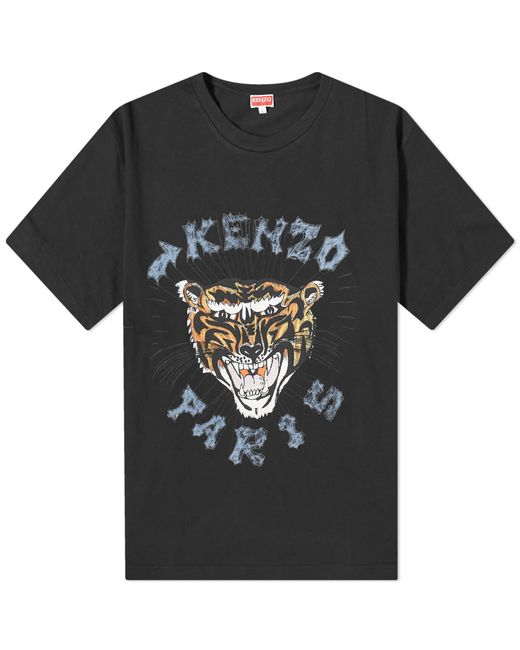 Kenzo Drawn Varsity Oversize T-Shirt END. Clothing