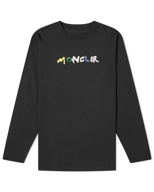Moncler Logo Long Sleeve T-Shirt END. Clothing
