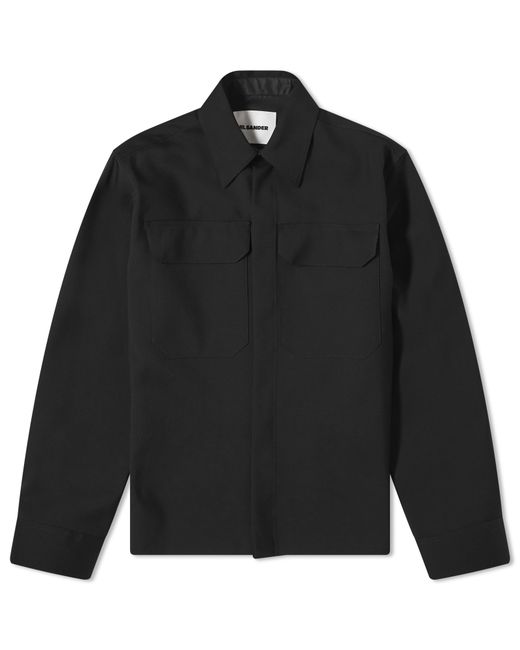 Jil Sander Wool Pocket Overshirt END. Clothing