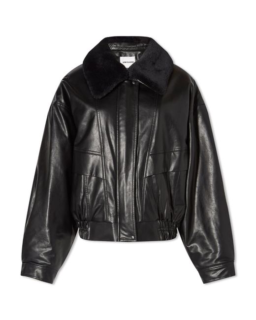 Low Classic Faux Leather Short Jacket END. Clothing