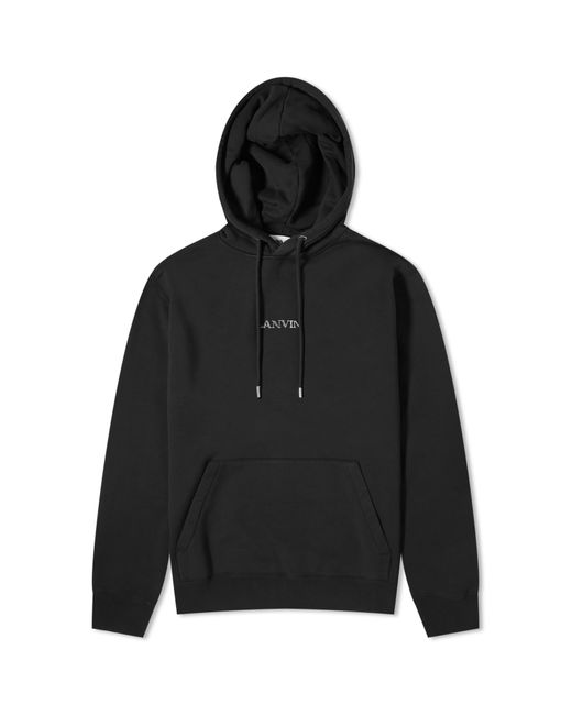 Lanvin Embroidered Logo Hoodie Large END. Clothing