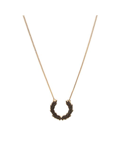 Fred Perry Laurel Wreath Necklace END. Clothing