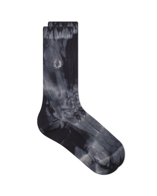 Fred Perry Tie Dye Graphic Sock Medium END. Clothing
