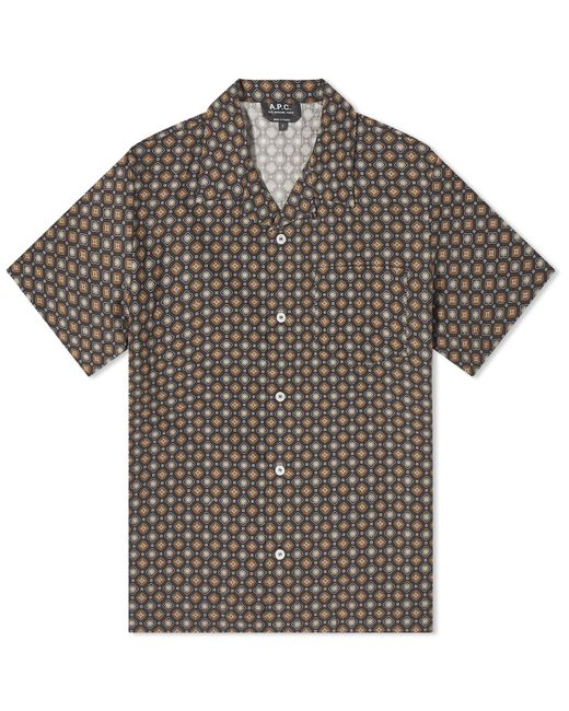A.P.C. . Lloyd Geometric Vacation Shirt END. Clothing