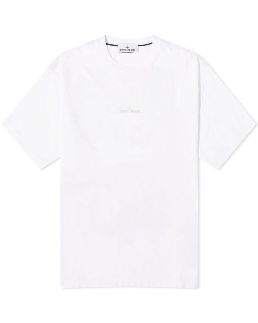 Stone Island Scratched Print T-Shirt END. Clothing