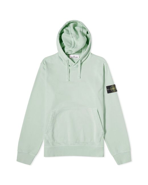 Stone Island Garment Dyed Popover Hoodie Large END. Clothing