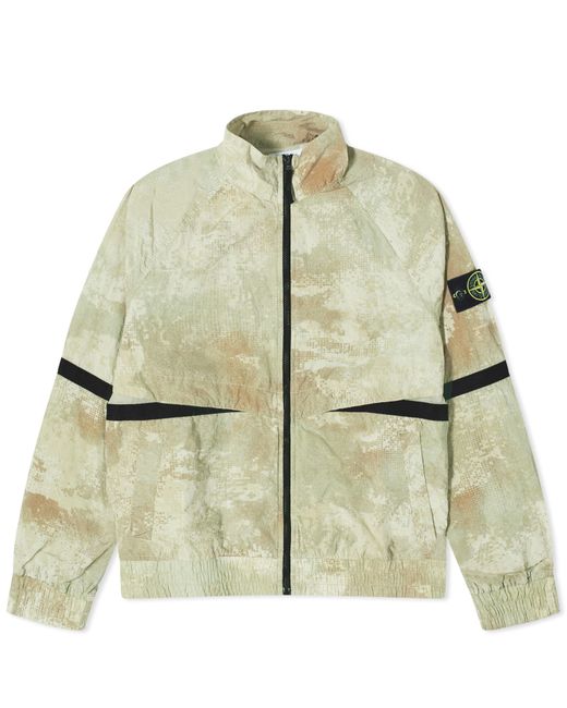 Stone Island Grid Camo Blouson Jacket END. Clothing