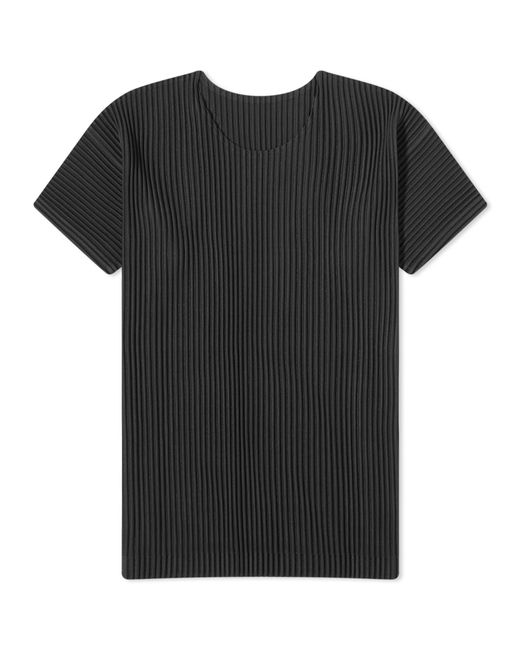 Homme Pliss Issey Miyake Pleated T-Shirt Small END. Clothing