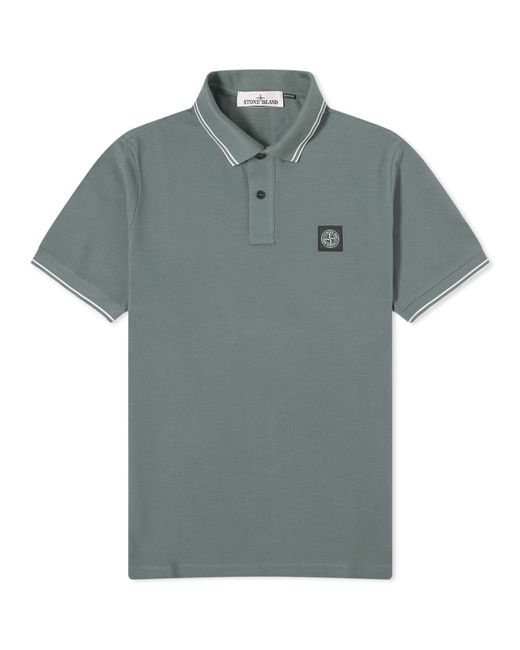 Stone Island Patch Polo Shirt END. Clothing