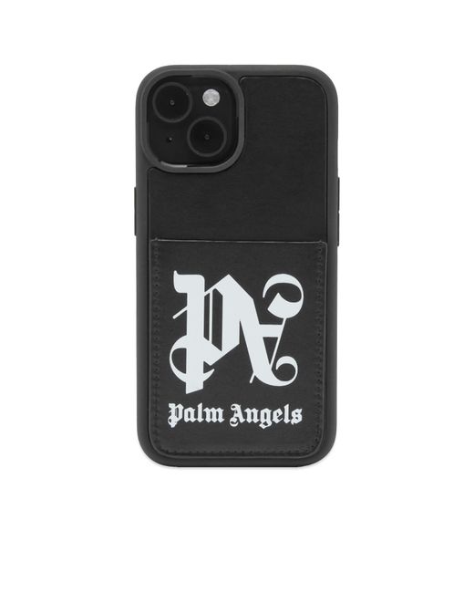Palm Angels Monogram 15 iPhone Case END. Clothing