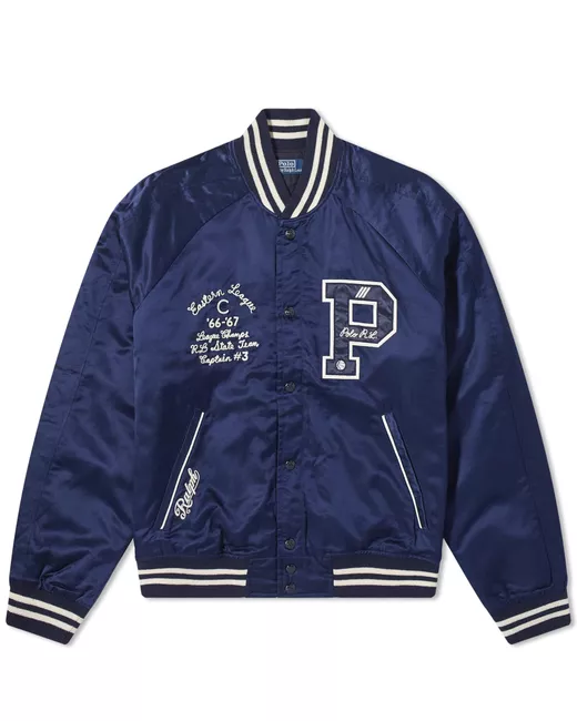 Polo Ralph Lauren Lined Varsity Jacket Small END. Clothing