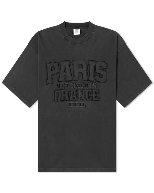 Vetements Paris Logo T-Shirt END. Clothing