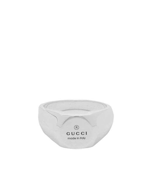 Gucci Trademark Chevalier Ring 10mm END. Clothing