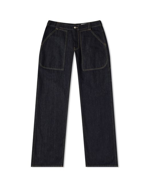 Alexander McQueen Denim Worker Jeans END. Clothing
