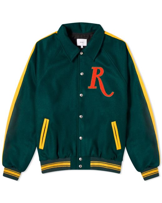 Rhude Raglan Varsity Jacket END. Clothing