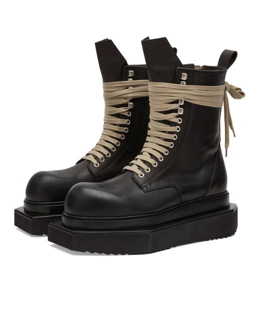 Rick Owens Tubro Cyclops Lace Up Boot END. Clothing