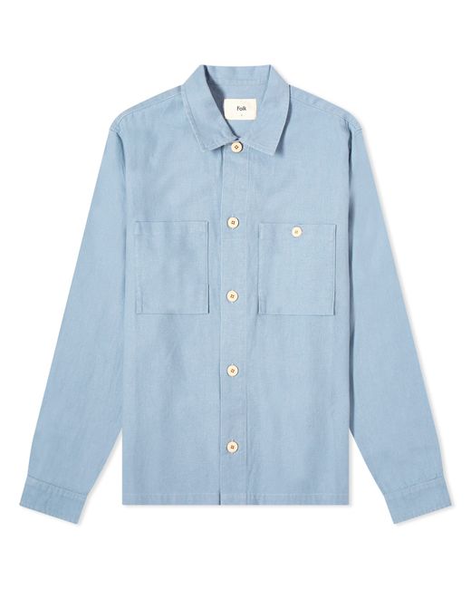 Folk Patch Overshirt Small END. Clothing