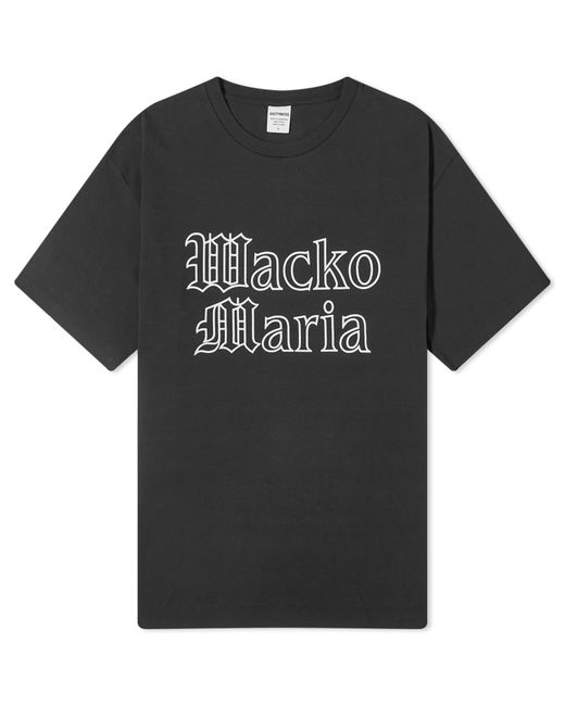 Wacko Maria Heavyweight Gothic Logo T-Shirt END. Clothing