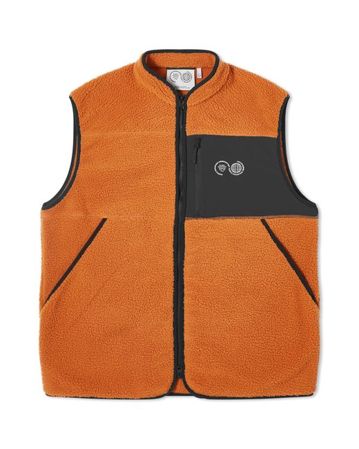 Purple Mountain Observatory Borg Panel Vest END. Clothing