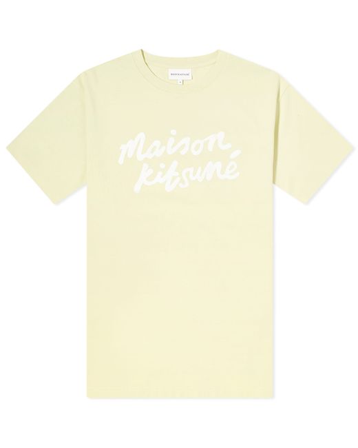 Maison Kitsuné Handwriting Comfort T-Shirt Large END. Clothing